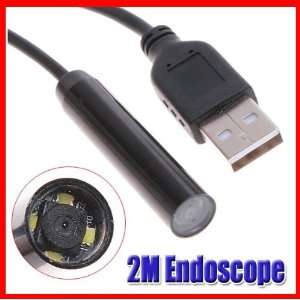   2M Mini USB Waterproof Endoscope Borescope Snake Inspection Camera