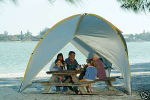   Tripod Shelter Beach Cabana Tent Outdoor Canopy Gazebo Pool Sun Shade