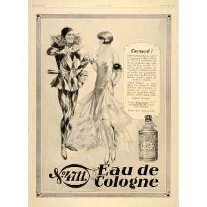  1929 Ad French Perfume 4711 Eau Cologne Carnival Deco 