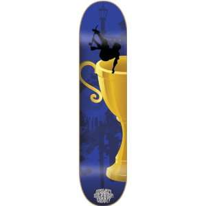  Eastern Contest 1st Place Gold   Skateboard Deck 7.5 Blue 