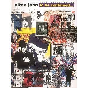  Elton John   To Be Continued   Piano/Vocal/Guitar Artist 