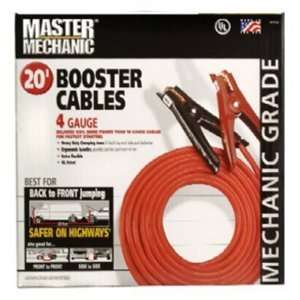 Master Mechanic 20 Booster Cables 4 Gauge 601924
