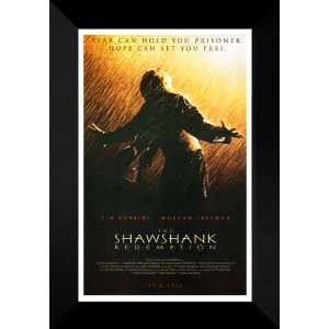  Shawshank Redemption FRAMED Movie Poster Morgan Freeman 