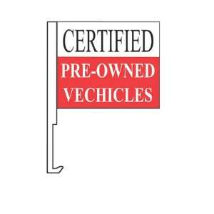    NEOPlex Certified Pre Owned Car Window Flag