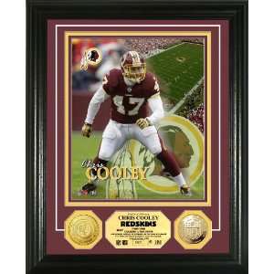  NFL Washington Redskins Chris Cooley 24KT Gold Coin Photo 