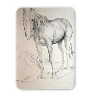  Horse at Coolmore, 1990 (charcoal on paper)    Mouse Mat 