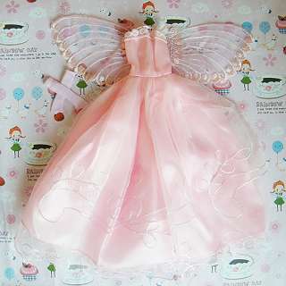 Fashion Princess Wedding Clothes Party Dresses Gown Outfit for Barbie 