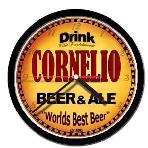  CORNELIO beer and ale cerveza wall clock 