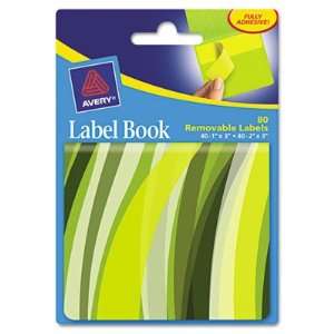   Books 1 x 3 Yellow & 2 x 3 Green Green Wavy 80/Pack