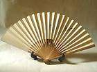 13 Japanese Vintage SENSU Folding Fan / Egg Plant