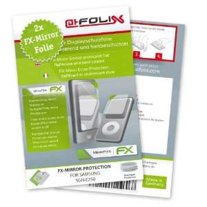  2 x atFoliX FX Mirror Stylish screen protector for Samsung SGH 