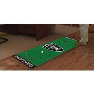   Raiders   NFL 24x96 Golf Putting Green Mat