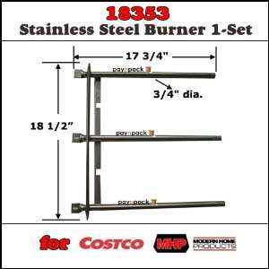   Steel Burner for MCM, Costco Kirkland, Lowes. Patio, Lawn & Garden