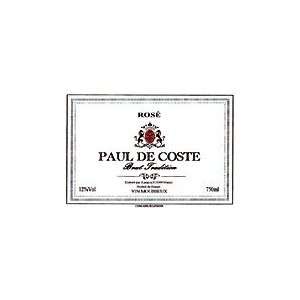  Paul De Coste Brut Rose 750ML Grocery & Gourmet Food