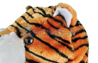 Tiger Animal Cartoon Cap Cute Fluffy Plush Warm Hat Cap  