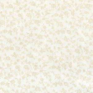    95 Quilt Essentials by Classic Cottons, Cream Tonal with Taupe Vines