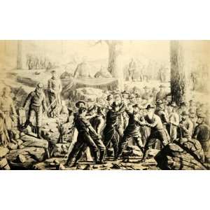  1940 Print Miners Court Egbert Worker Fight San Joaquin 
