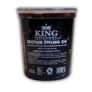  King Professional Protein Styling Gel 32 Oz By King 