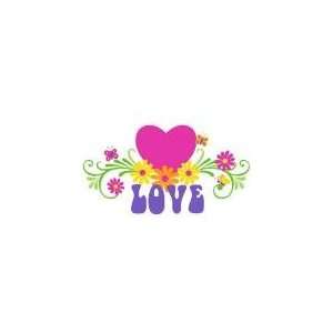  Flowers and Love DIY Wall Mural Kit