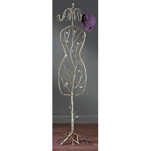  Silhouette Coat Rack   8 Hooks Hat Scarf Purse Stand 