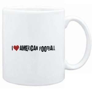  Mug White  American Football I LOVE American Football URBAN STYLE 