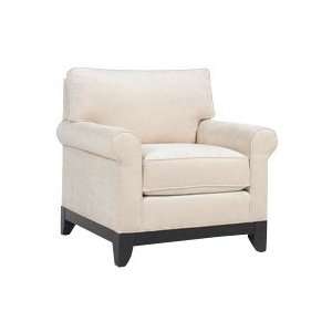    Sadie Fabric Upolstered Chair w/ Semi Attached Back