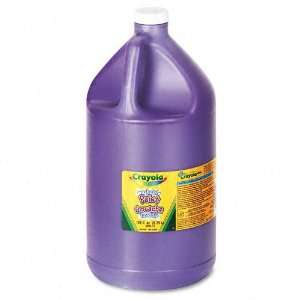 Washable Paint, Violet, 1 gal   Sold As 1 Each   Creamy consistency 