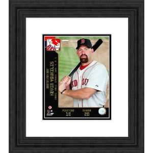 Framed Kevin Youkilis Boston Red Sox Photograph  Sports 