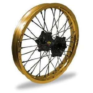   Wheel   Gold Rim/Black Hub , Color Gold 24 31024 HUB/RIM Automotive
