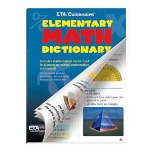  Elementary Math Dictionary Set of 30 Toys & Games