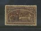 USA 1893 Columbian Issue Scott 234 MVLH 5c Chocolate We