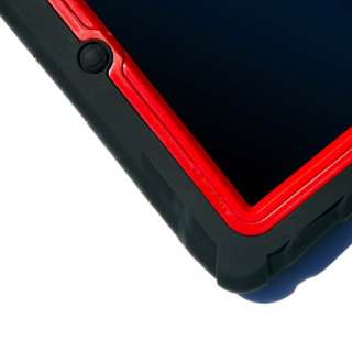 Gumdrop DROP TECH SERIES iPad 2 Case BLACK RED LATEST VERSION V2 