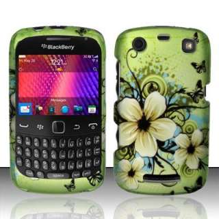   Flower Skin For BlackBerry Curve 9360 Apollo Phone Cover Case  