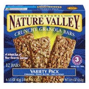 Nature Valley Variety Crunchy Granola Bars 8.9 oz (Pack of 12)