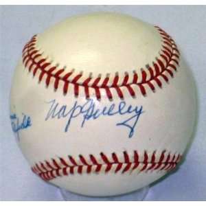   Autographed Baseball   & Jimmie Crutchfield Jsa Coa