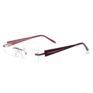  Model 5155 prescription eyeglasses (Purple/Wine) Health 