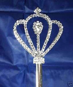 QUINCEANERA REGAL PRINCESS SWEET 15 SILVER SCEPTER  