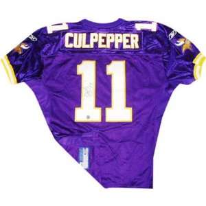 Daunte Culpepper Minnesota Vikings Autographed Reebok Authentic Purple 