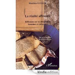   culturelles (French Edition) Matthieu Guillot  Kindle