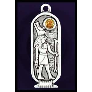  Egyptian Zodiac Cartouche   Horus (Sep 28 to Oct 27) on a 
