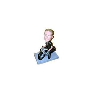  Custom sculpted motorcycle bobblehead doll Toys & Games