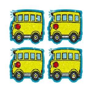   Carson Dellosa Publishing   School Bus Dazzle Stickers Toys & Games