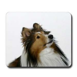  Looking up Sheltie Cute Mousepad by  Office 