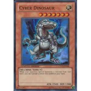  Yu Gi Oh   Cyber Dinosaur   2010 Collectors Tin   #CT07 
