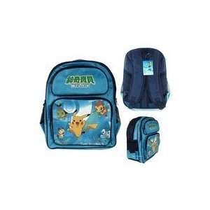  Pokemon Backpack   Piplup & Pikachu School backpack Toys 