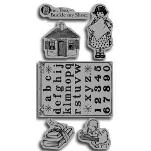 An ABC Primer Cling Stamps 3 by Graphic 45 Arts, Crafts 