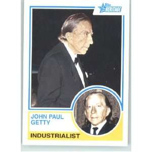 com 2009 Topps American Heritage #93 John Paul Getty   Industrialist 