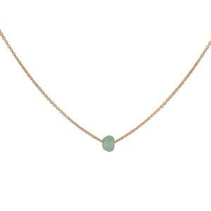  CARLA CARUSO  Dainty Emerald Necklace Jewelry