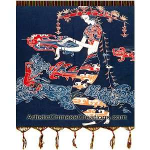  Chinese Products / Chinese Folk Art Chinese Batik Wall 