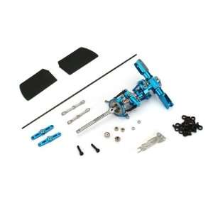  Aluminum/Metal Main Rotor Head Set, Blue 450SE Toys 